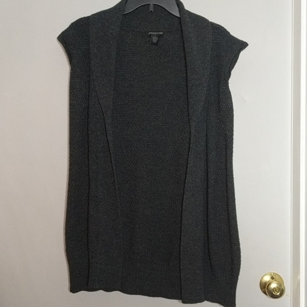 Gray Oversized Sweater | Sz S | Cardigan